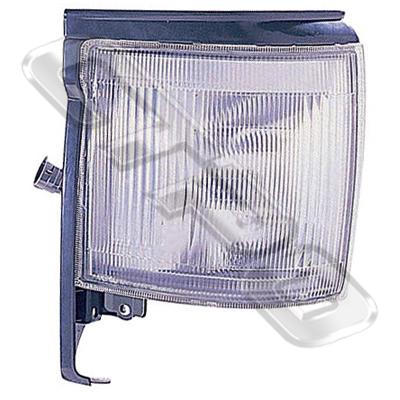 CORNER LAMP - R/H - CLEAR W/GREY TRIM - TO SUIT TOYOTA HIACE 1993- IMPORT