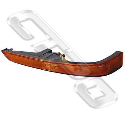 FRONT LAMP - L/H - AMBER - WRAP AROUND - TO SUIT TOYOTA HIACE 1990- IMPORT