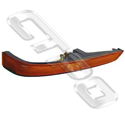 FRONT LAMP - R/H - AMBER - WRAP AROUND - TO SUIT TOYOTA HIACE 1990- IMPORT