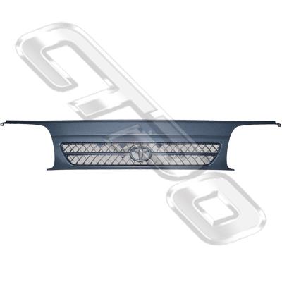 GRILLE - MAT/GREY - TO SUIT TOYOTA HIACE 1993- IMPORT