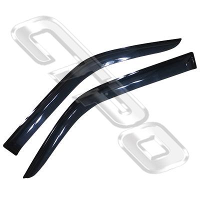DOOR VISOR/WEATHERSHEILD SET - L&R - TO SUIT TOYOTA HIACE 2004-