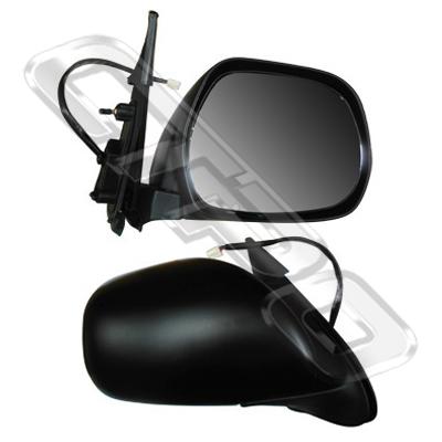 DOOR MIRROR - R/H - BLACK - ELECTRIC - 5 WIRE - FOLDING - TO SUIT TOYOTA HIACE 2004-