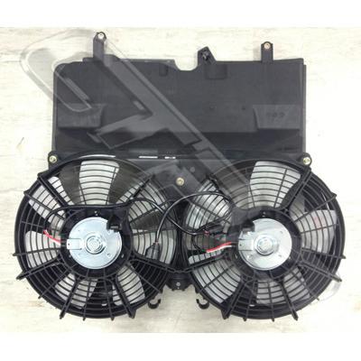 RADIATOR MAIN/FAN/SHROUD ASSEMBLY - TO SUIT TOYOTA HIACE 2004-