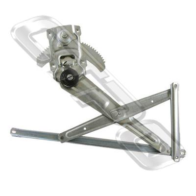 WINDOW REGULATOR - FRONT DOOR - L/H - MANUAL - TO SUIT TOYOTA HIACE 2004-