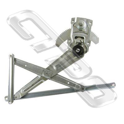 WINDOW REGULATOR - FRONT DOOR - R/H - MANUAL - TO SUIT TOYOTA HIACE 2004-