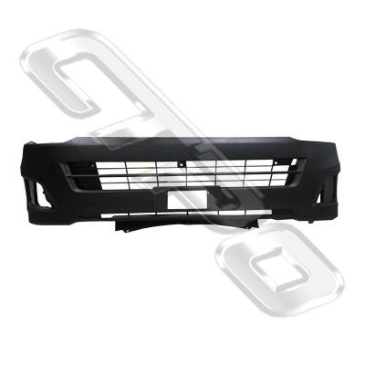 FRONT BUMPER - WIDE - WITH GRILLE - TO SUIT TOYOTA HIACE 2010- F/LIFT WIDE