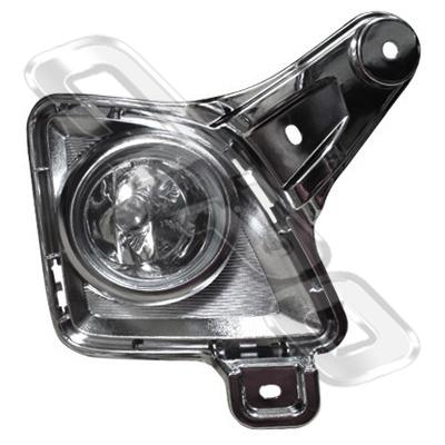 FOG LAMP - R/H - CHROMED - TO SUIT TOYOTA HIACE 2010- F/LIFT