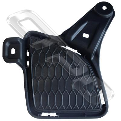 FOG LAMP COVER - R/H - BLACK - TO SUIT TOYOTA HIACE 2010- F/LIFT