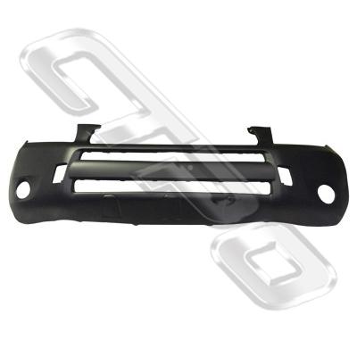 FRONT BUMPER - PRIMED - W/FLARE HOLE - SPORT - TO SUIT TOYOTA RAV4 ACA30 2006-