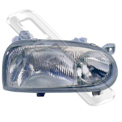 HEADLAMP - R/H - W/SPOT - W/E - TO SUIT VW GOLF GTI 1993-