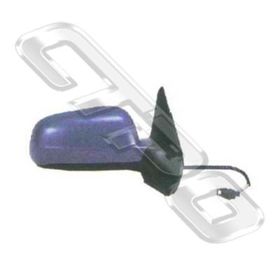 DOOR MIRROR - L/H - LARGE HOUSING - 5PIN PLUG - TO SUIT VW GOLF MK4 1998-