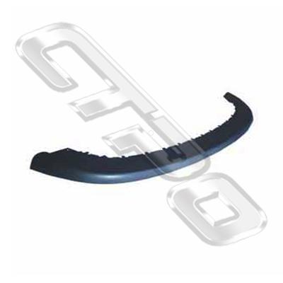 FRONT APRON - MAT BLACK - TO SUIT VW GOLF MK5 2003-