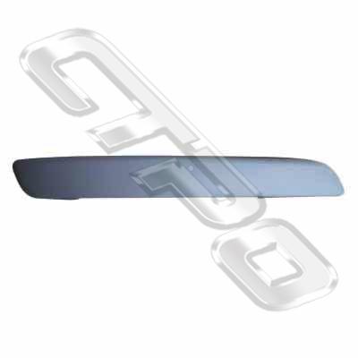 FRONT BUMPER MOULDING - L/H - PRIMED GREY - TO SUIT VW GOLF MK5 2003-