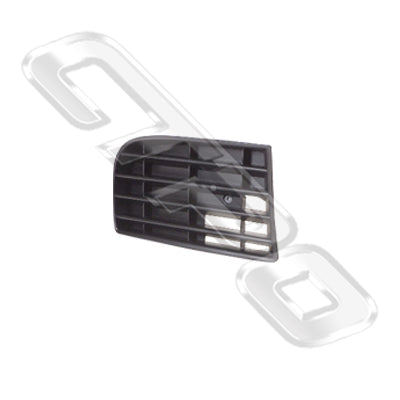 FOG LAMP COVER - R/H - W/OUT F.L. HOLE - CERTIFIED - TO SUIT VW GOLF MK5 1K 2003- 2009