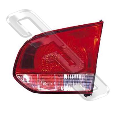 REAR LAMP - R/H - INNER - V-TYPE - TO SUIT VW GOLF MK6 2009-