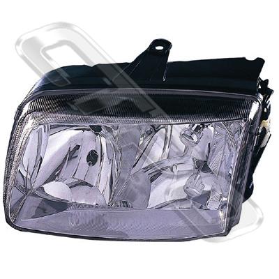 HEADLAMP - L/H - MANUAL/ELECTRIC - TO SUIT VW POLO MK4 2000-01 F/LIFT