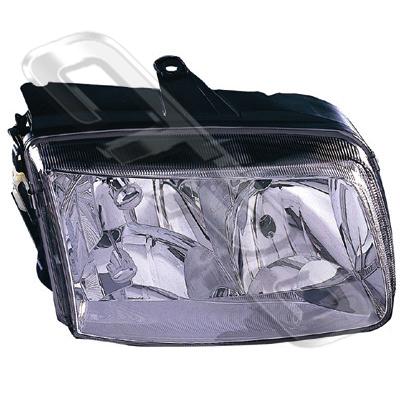 HEADLAMP - R/H - MANUAL/ELECTRIC - TO SUIT VW POLO MK4 2000-01 F/LIFT