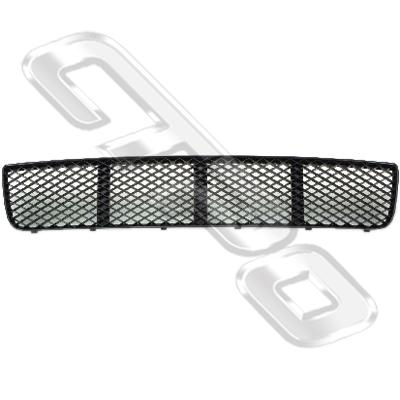 GRILLE - BELOW BUMPER - BLACK - TO SUIT VW POLO MK4 2000-01