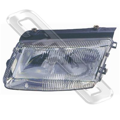 HEADLAMP - L/H - W/FOG LAMP - TO SUIT VW PASSAT B5 1997-99