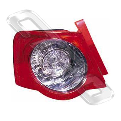 REAR LAMP - L/H - LED - OUTER - TO SUIT VW PASSAT B7 2005- 4DR