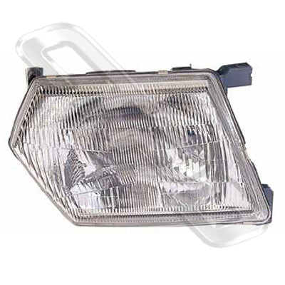 1647094-2G - HEADLAMP - R/H - MANUAL - TO SUIT NISSAN PATROL Y61 1998-