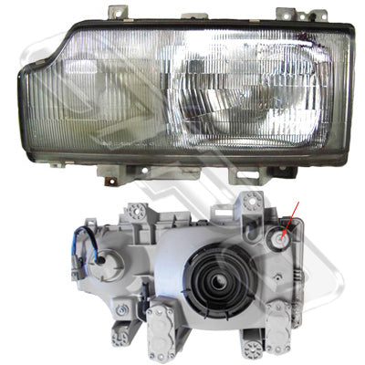 1688094-21  - HEADLAMP - L/H - W/CUT OUT - 1996- - TO SUIT NISSAN CK450/CW520/CK520 1996-