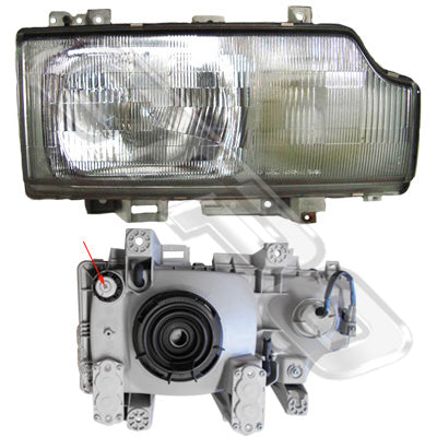 1688094-22  - HEADLAMP - R/H - W/CUT OUT - 1996- - TO SUIT NISSAN CK450/CW520/CK520 1996-