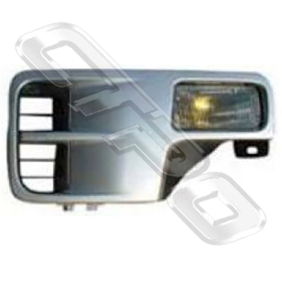 1688094-51  - FOG LAMP - L/H - W/BEZEL & VENT - TO SUIT NISSAN CK450/CW520/CK520 1999-