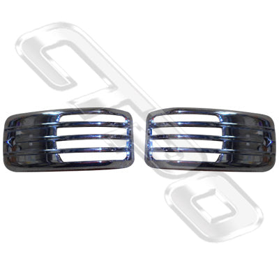 1688597-01 - SIDE LAMP COVER SET - 2 PCS - CHROME - TO SUIT NISSAN QUON 2006-