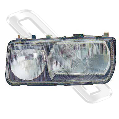 2550094-61 - HEADLAMP - LENS - L/H - SPOTLIGHT - TO SUIT FORD SIERRA 1982-86