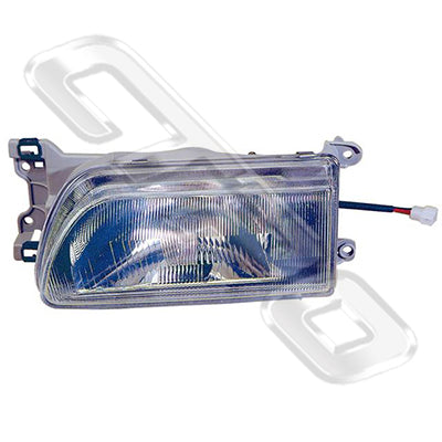 2573094-3G - HEADLAMP - L/H - W/E MARK - TO SUIT FORD LASER MK3 BF H/B 5DR 1988-89
