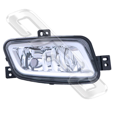 2588294-58- FOG LAMP - R/H - WILDTRACK - TO SUIT FORD RANGER PX2 2015- F/LIFT
