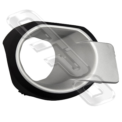 2588294-74  - FOG LAMP COVER - R/H - SILVER - WITH HOLE - TO SUIT FORD RANGER PX1 2012-