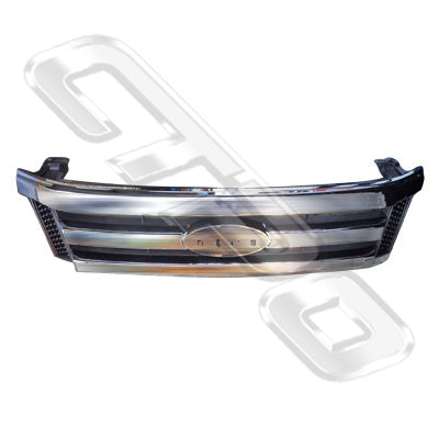2588299-01 - GRILLE - WITH CHROME MOULDING - TO  SUIIT FORD RANGER PX1 2012-