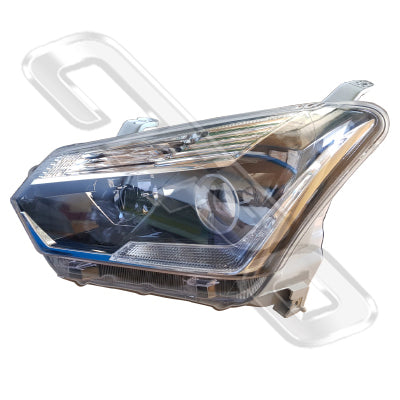 3053394-16 - HEADLAMP - R/H - ELECTRIC - WITH DRL - LED - TO SUIT ISUZU D-MAX P/UP 2016- FACELIFT