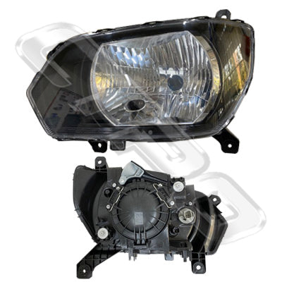 3192094-02 - HEADLAMP - R/H - ELECTRIC/MANUAL - TO SUIT HINO RANGER 500 2015- FM / GH
