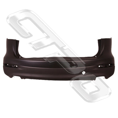 3402595-20CF - REAR BUMPER - PRIMED BLACK - W/O SENSOR HOLE - CERTIFIED - TO SUIT MAZDA CX-9 2013- F/LIFT