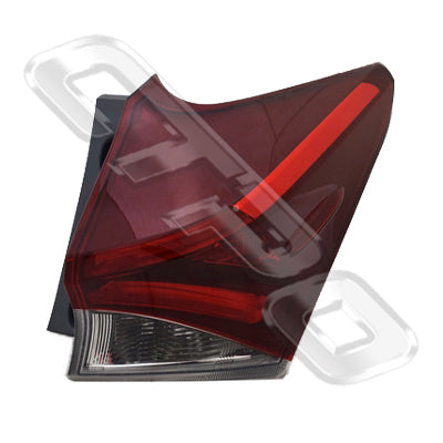 8179498-08 - REAR LAMP - R/H - OUTER - LED - TO SUIT TOYOTA COROLLA - NZE180 - 5DR H/B - 2015- F/LIF