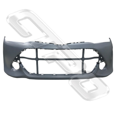 8179590-10 - FRONT BUMPER - PRIMED GREY - TO SUIT TOYOTA COROLLA/FIELDER 2015-17  STATION WAGON