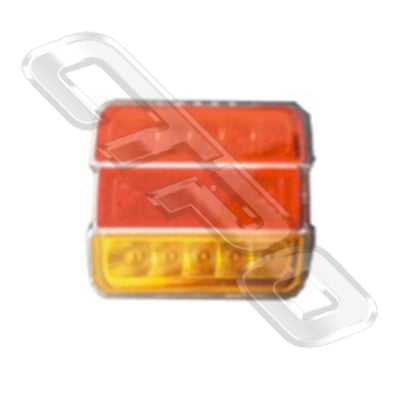 TL-001 - TRAILER LAMP - LED - 12V - 24V MULTI VOLT W/REFLECTOR - TO SUIT UNIVERSAL