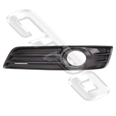 FOG LAMP COVER - L/H - WITH FOG LAMP HOLE - TO SUIT AUDI A3 2008-13 FACELIFT
