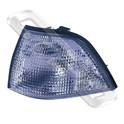 CORNER LAMP - L/H - CLEAR - TO SUIT BMW 3'S E36 2DR 1991-