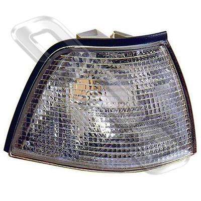 CORNER LAMP - R/H - CLEAR - TO SUIT BMW 3'S E36 4DR 1991-