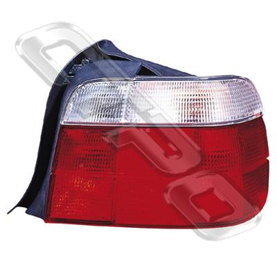 REAR LAMP - R/H - CLEAR/RED - TO SUIT BMW 3'S E36 1996-  COMPACT