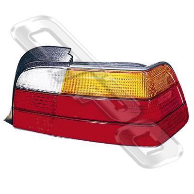 REAR LAMP - R/H - AMBER/CLEAR/RED - TO SUIT BMW 3'S E36 1991-95 2DR