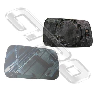 DOOR MIRROR - L/H - GLASS ONLY - TO SUIT BMW 3'S E46 1998-  3DR/4DR