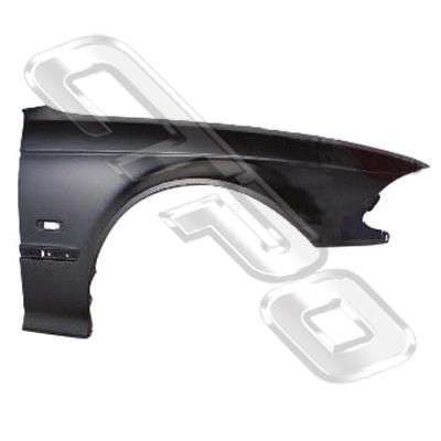 FRONT GUARD - R/H - W/SIDE LAMP HOLE - TO SUIT BMW 3'S E46 1998-2001  SEDAN