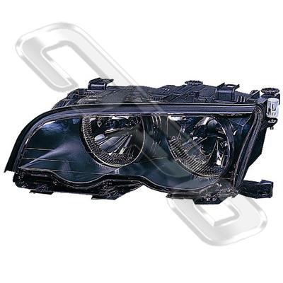 HEADLAMP - L/H - TO SUIT BMW 3'S E46 2D 2001-  F/L