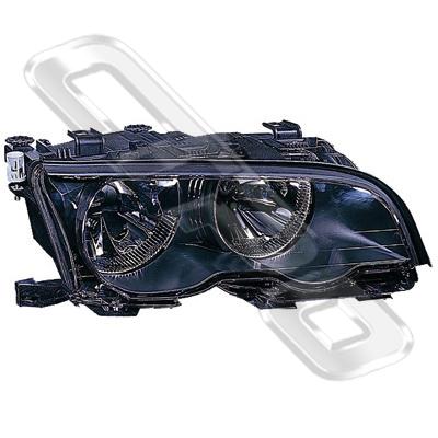 HEADLAMP - R/H - TO SUIT BMW 3'S E46 2D 2001-  F/L