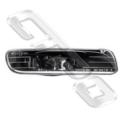 FOG LAMP - R/H - RECTANGULAR - TO SUIT BMW 3'S E46 1998 - SEDAN